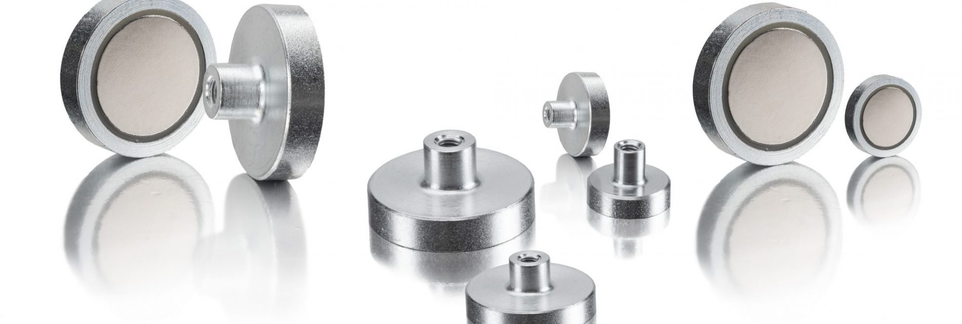 Plots Neodyme Fer-Bore avec trou taraudé