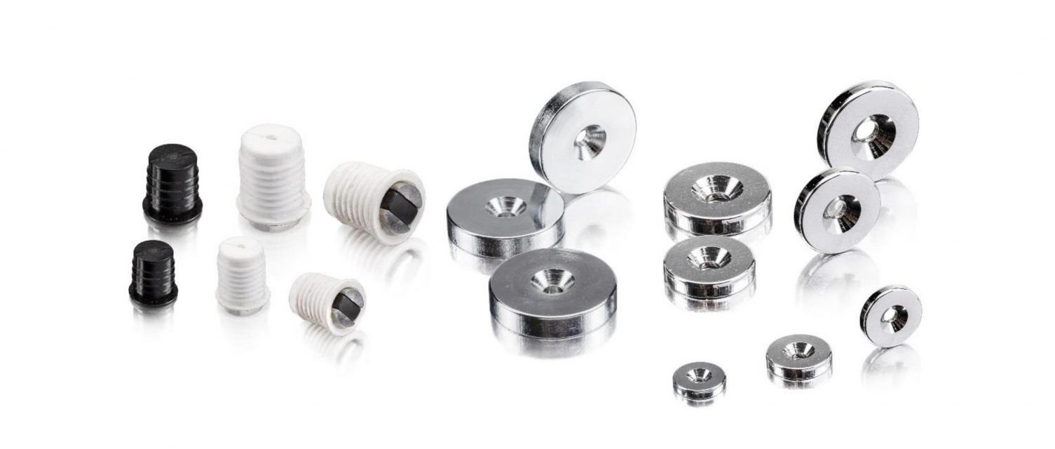 Loquetaux et contreplaques ronds